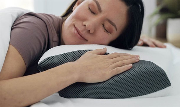 Carbon SnoreX Anti-Snore cooling pillow id=