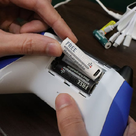 all-in-one usb rechargeable aa/aaa batteries
