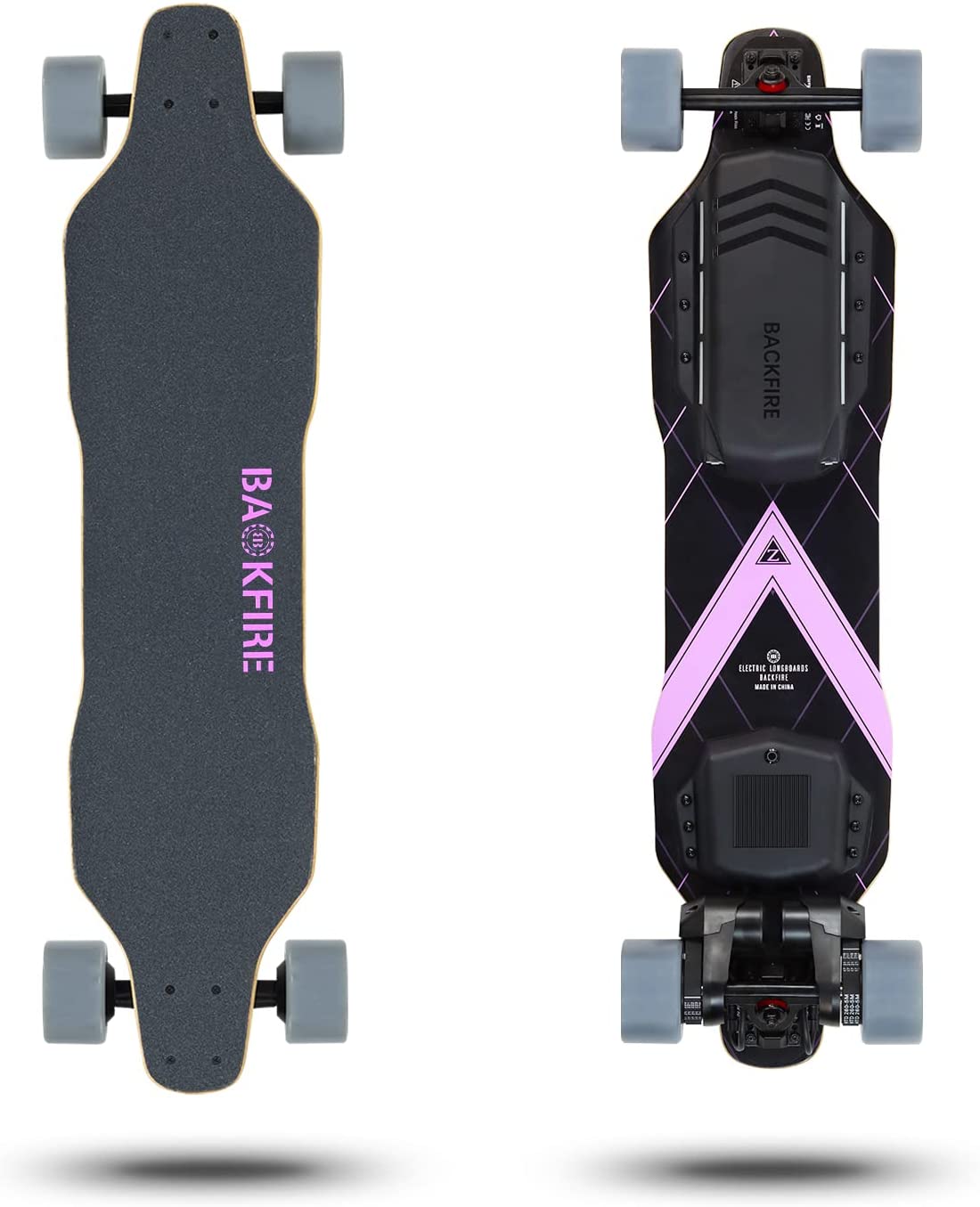 Backfire Zealot Belt Drive Electric Skateboard overall info