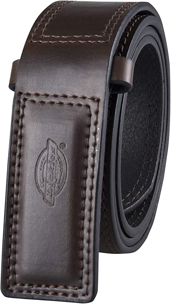Dickies Men's No-Scratch Leather Mechanic Belt, edc belts