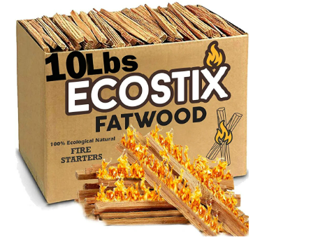 Eco-Stix Fatwood Fire Starter Kindling Firewood Sticks
