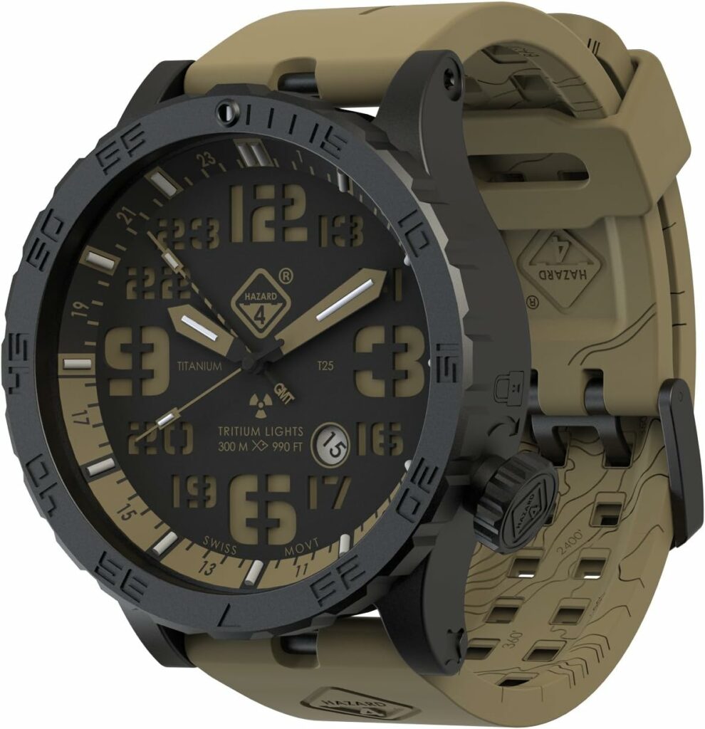 HAZARD 4 Heavy Water Diver(TM) Tritium Dive-Watch (R): 
